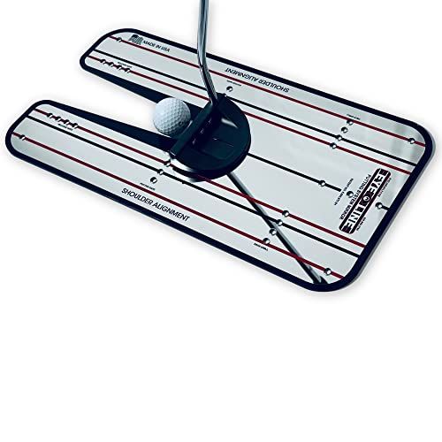  EyeLine Golf Classic Putting Mirror, Large 9.25 x 17.5 - Patented