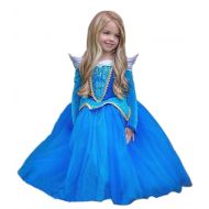 Eyekepper Sleeping Beauty Aurora Costume Birthday Party Dress up