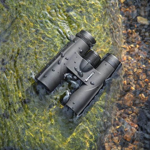  Eyeskey HD 10X50 Hunter Binoculars for Adults - Optimized Bak-4 Roof Prism Binos with FMC Lens - Fully Waterproof and Fog Proof - Super Clear Vision for Hunting Wildlife Watching