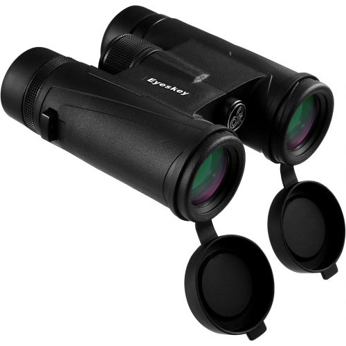  Eyeskey 8x32 Professional Waterproof Binoculars for Travelling, hunting and outdoor Activities, Compact and Lightweight, Exceptional contrast and brightness, Extra Wide Field of Vi