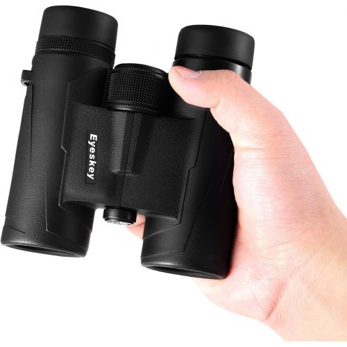  Eyeskey 8x32 Professional Waterproof Binoculars for Travelling, hunting and outdoor Activities, Compact and Lightweight, Exceptional contrast and brightness, Extra Wide Field of Vi