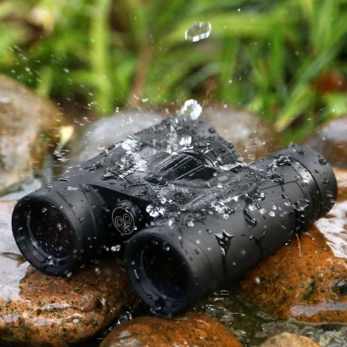  Eyeskey 8x32 Professional Waterproof Binoculars for Travelling, hunting and outdoor Activities, Compact and Lightweight, Exceptional contrast and brightness, Extra Wide Field of Vi