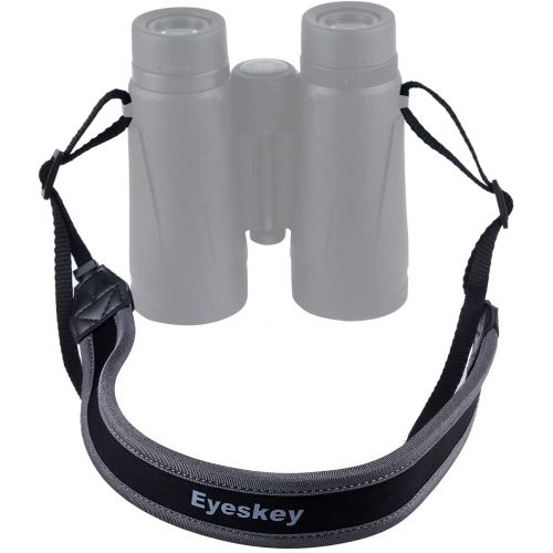  Eyeskey TROSCAS Super Comfort Neoprene Optic Straps Loop Connectors Field Repair Buckle Lightweight Adjustable Length Neck Straps for Binoculars Cameras (Type 4)