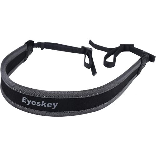  Eyeskey TROSCAS Super Comfort Neoprene Optic Straps Loop Connectors Field Repair Buckle Lightweight Adjustable Length Neck Straps for Binoculars Cameras (Type 4)