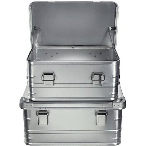  Eylar 2-Piece Standard Crossover Aluminum Storage Trunk & Chest Set (Aluminum)