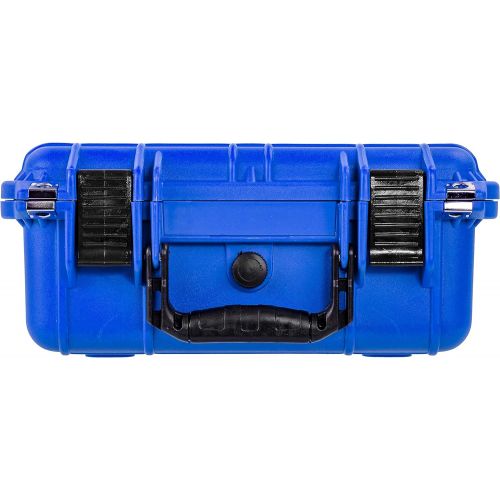  Eylar Protective Hard Camera Case Water & Shock Proof w/Foam TSA Approved 13.37 Inch 11.62 Inch 6 Inch Blue (Blue)