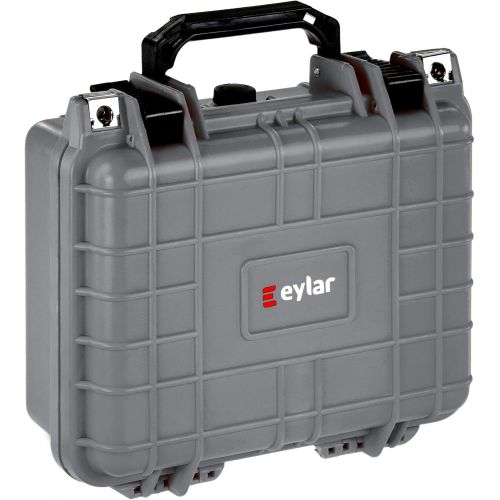  Eylar Small 10.62 Gear, Equipment, Hard Camera Case Waterproof with Foam TSA Standards (Gray)