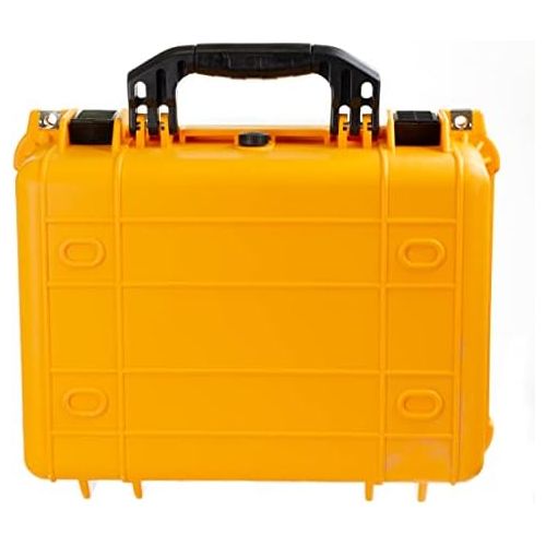  Eylar Standard 16 Gear, Equipment, Hard Camera Case Waterproof with Foam TSA Standards (Yellow)