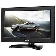 Eyoyo 12 Inch TFT LCD Monitor with AV HDMI BNC VGA Input 1366x768 Portable Mini HD Color Screen Display with Built-in Speaker