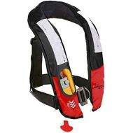 Eyson Inflatable Life Jacket Life Vest Highly Visible Manual for Adults (Black)