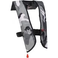 Eyson® Inflatable Life Jacket Life Vest Basic Manual (639 White Camouflage Manual)