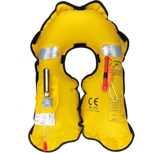  Eyson® Inflatable Life Jacket Life Vest Basic Manual (639 White Camouflage Manual)