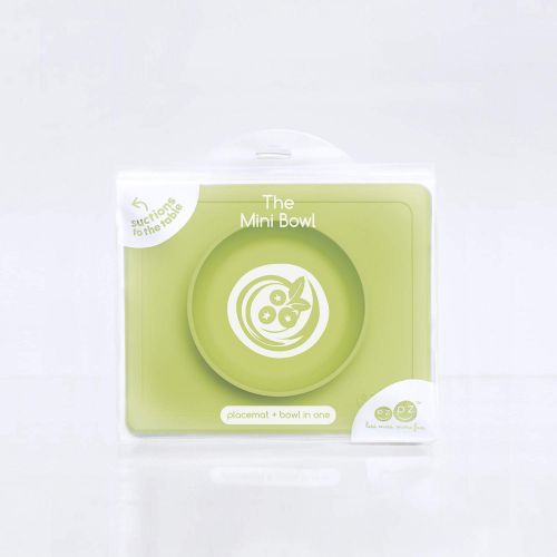  [아마존핫딜][아마존 핫딜] Ezpz ezpz Mini Bowl - One-Piece Silicone placemat + Bowl (Lime)