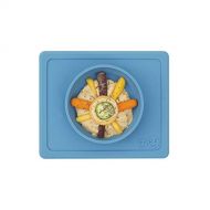 [아마존베스트]Ezpz ezpz Mini Bowl - One-Piece Silicone placemat + Bowl (Blue)