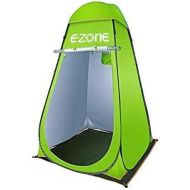 Ezone Pop Up Shower Tent Instant Portable Outdoor Privacy Tent, Camp Toilet, Changing Room, Rain Shelter with Window  for Camping and Beach  Easy Set Up,
