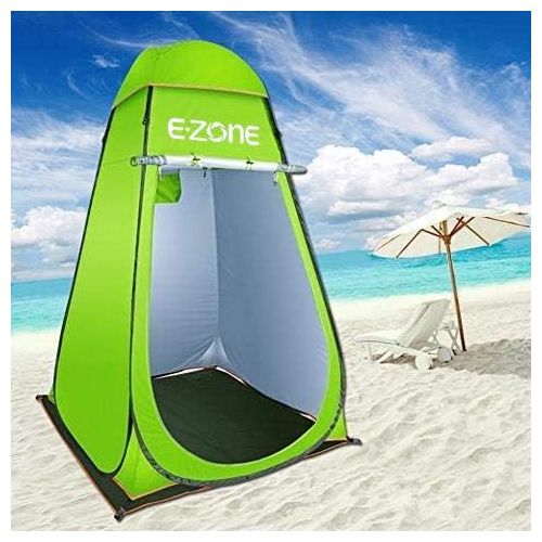  Ezone Pop Up Shower Tent Instant Portable Outdoor Privacy Tent, Camp Toilet, Changing Room, Rain Shelter with Window  for Camping and Beach  Easy Set Up,