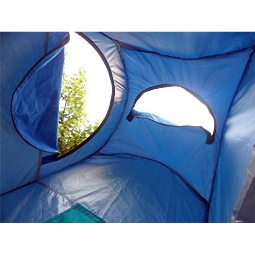  Ezone Pop Up Shower Tent Instant Portable Outdoor Privacy Tent, Camp Toilet, Changing Room, Rain Shelter with Window ? for Camping and Beach ? Easy Set Up, Foldable with Carrying Bag