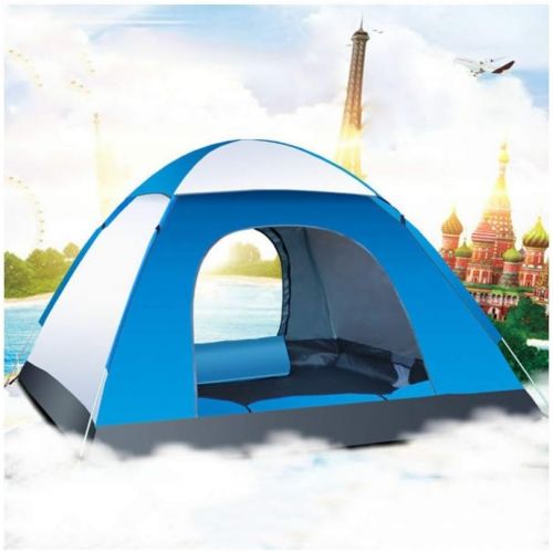  Ezone Waterproof Instant Pop Up Tent 3-4 Person Camping Tent, Instant Set Up, Outdoor Hiking Backpacking Tent Shelter