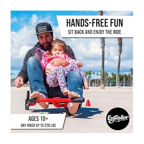  EzyRoller New Pro-X Ride On Toy for Kids and Adults - Pink