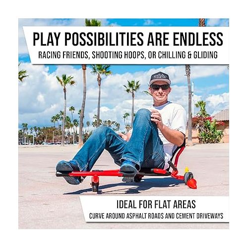  EzyRoller New Pro-X Ride On Toy for Kids and Adults - Pink
