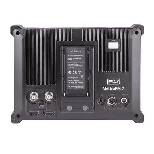  F & V MeticaFM 7 HDMI+SDI Plus 7 LCD Monitor, 400cdm2 Brightness, 1024x600px Resolution, 800:1 Contrast Ratio, HDMI