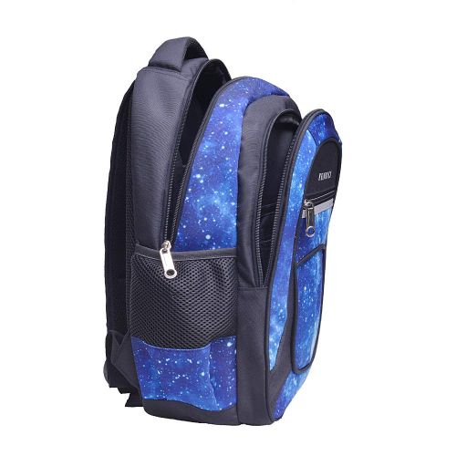  F FENRICI Galaxy Backpack for Little Kids, Boys by Fenrici, 16.1 Inch Durable Book Bags for Preschool, Kindergarten Students, Supporting Kids with Rare Diseases