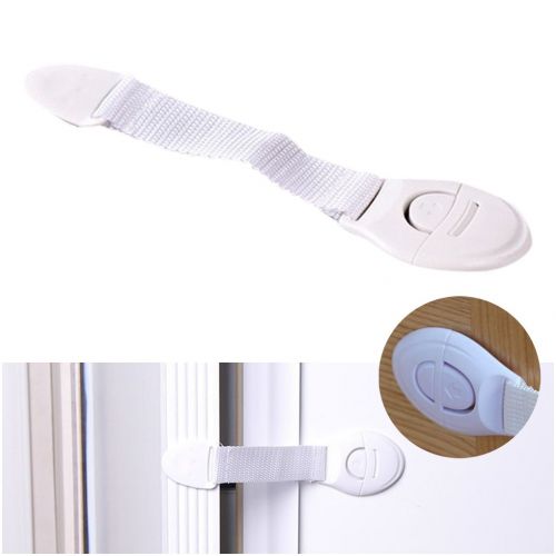  F-blue Baby Infant Safety Door Drawer Locks Finger Safe Protector