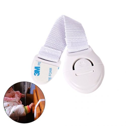  F-blue Baby Infant Safety Door Drawer Locks Finger Safe Protector