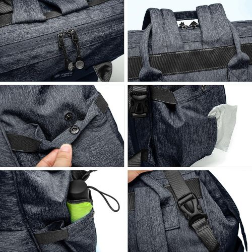  Backpack Diaper Bag, F-color Water Resistant Baby Diaper Bag for Women or Men Large Capacity Easy to...