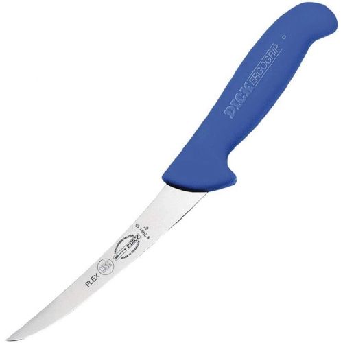  [아마존베스트]F. DICK ErgoGrip 82981151 Flexible Boning Knife with Blade 15 cm X55CrMo14 Stainless Steel Rust-Proof 56° HRC