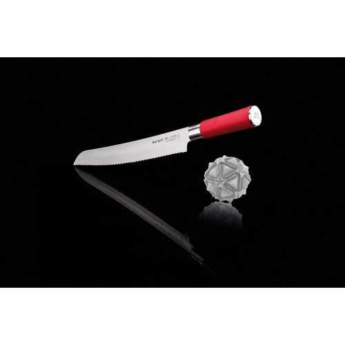  [아마존베스트]F. DICK Red Spirit X55CrMo14 Bread Knife, Saw Knife, Stainless Steel, 56° HRC 8173926