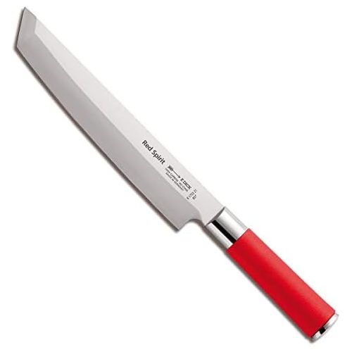  [아마존베스트]F. DICK Red Spirit 8175321 Tanto Knife with Blade 21 cm X55CrMo14 Stainless Steel 56° HRC