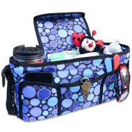 F.Family Universal Baby Stroller Organizer Bag - Infant Storage Diaper Caddy - Parent Console for Newborn...