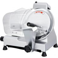 [아마존베스트]F2C Professional Stainless Steel Semi-Auto Meat Slicer Electric Food Slicer, Deli/Veggies, 240W 530 RPM (Model #01)