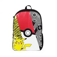 FAB Starpoint Pokemon Pikachu Multi Colored Backpack- School Bag