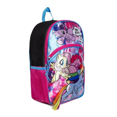  FAB Starpoint My Little Pony Galaxy Girl 16 Backpack with Hair