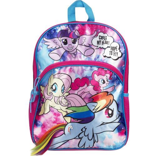  FAB Starpoint My Little Pony Galaxy Girl 16 Backpack with Hair