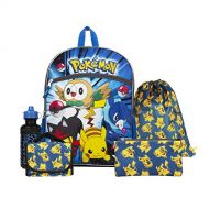 FAB Starpoint Pokemon Blue and Yellow 16 Backpack Back to School Essentials Set