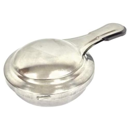  FACKELMANN FM Professional 21827 Alkoholbrenner, Fondue-Alkoholbrenner, Gelkoholbrenner, Edelstahl, Grau, 15,5 x 9,7 x 4,5 cm