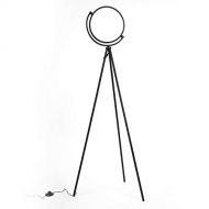 FADACI LED Floor Lamp, Tripod Standing Floor Lamps for Living Rooms Bedrooms and Offices Modern and Unique Design,16 wattage Warm Lighting (Black)