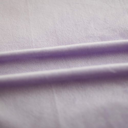  FADFAY Velvet Bedding Queen Purple Girls Bedding Duvet Cover Set Premium Romantic White Ruffle Duvet Cover Sets 4-Piece:1 Duvet Cover，1 Bed Skirt，2 pillowshams