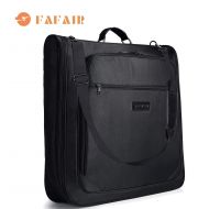 FAFAIR Carry On Garment Bag, Hanging Suit Bag/Carrier Weekend Bag Travel Business Trip