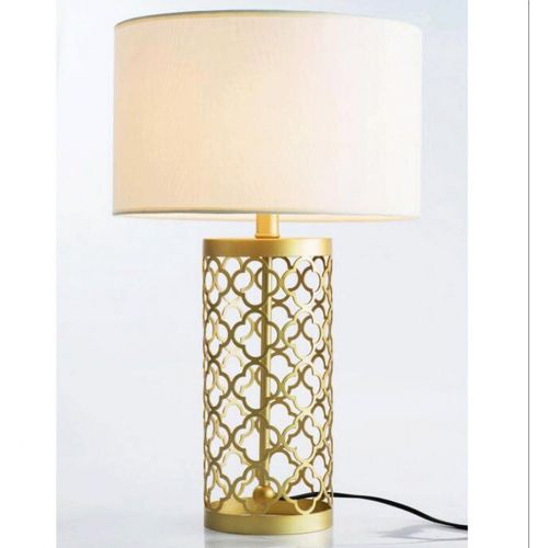  FAFZ Table Lamp/American Country Room Iron Fountain Gold Table Lamp/Creative Living Room Decoration Bedroom Bedside Table Lamp