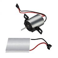 FAKEME Fireplace Fan Motor Metal for Stove Blowers, Blower Fan, Electric Machinery Motor Accessories Set Electric Power Generator