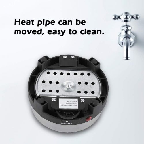  [아마존베스트]FAMKIT Electric Mini Stove Heat Fast Portable Hot Plate Multifunction Home Heater