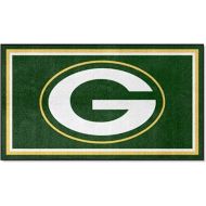 FANMATS 19868 NFL Green Bay Packers 3ft. x 5ft. Plush Area Rug | Sports Fan Area Rug, Home Decor Rug and Tailgating Mat