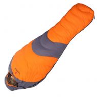 FANN Outdoor Winter Mummy Sleeping Bag, Ultralight Waterproof 1000 Grams of Duck Down Filled Outdoor Hiking Camping.