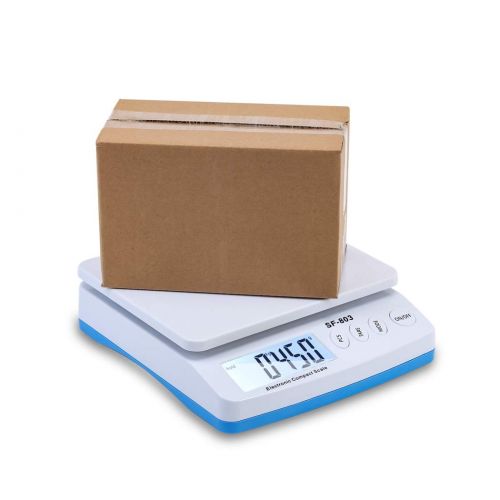  [아마존베스트]FANWAYER Postal Scale Mail Scale Postal Digital Shipping Scale for Packages Mailing Scale Ditigal Scales Package Scale 01 Gram Scale Postal Scales for Shipping Gram Scales Digital Weight