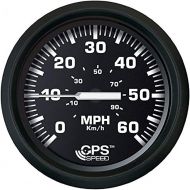 FARIA BEEDE 32816 Euro Speedometer GPS (60 MPH) Studded - 4, Black