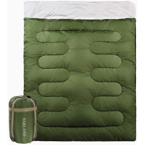  [아마존 핫딜]  [아마존핫딜]FARLAND Mummy Sleeping Bag for Adults Teens Kid with Compression Sack Portable and Lightweight for 3-4 Season Camping, Hiking,Waterproof Backpacking and Outdoors